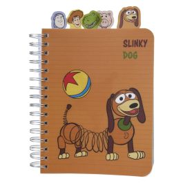 Loungefly Cuaderno Toy Story Disney, Tapa Plástico Esmerilado, Hojas Rayadas, 16.75x21.25cm