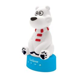 Lexibook Contador de Cuentos Oso 3D con Luz Nocturna, Música, Variación de Color, 30 Historias, 7 Melodías, LED, 17 cm (Francés)