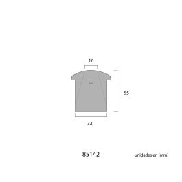 Pack 50 unid. protector de varilla y reas para construcción diametro 16-32mm