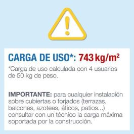 Intex Piscina Rectangular Desmontable Prism Frame con Depuradora y Escalera 300x175x80cm