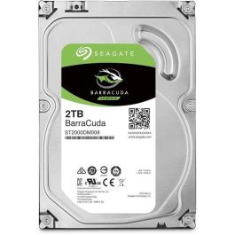 Seagate Disco Duro Interno HDD Barracuda 2TB 3.5" SATA 6Gb/s 256MB Cache 7200rpm Seagate Disco Duro Interno HDD Barracuda 2TB 3.5" SATA 6Gb/s 256MB Cache 7200rpm