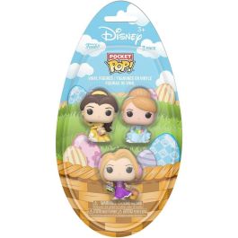 FUNKO Blister 3 figuras Pocket POP Disney Princesas Pascua