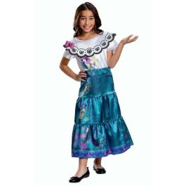 Disney Disfraz Oficial de Mirabel de la Película Encanto Deluxe para Niña, Talla 3-4 Años