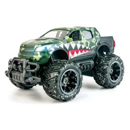 Coche radio control ranger monster truck 2 canales escala 1:14, carroceria abs 30x19x16 cm