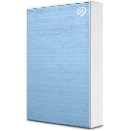 Seagate One Touch 5TB Disco Duro Externo HDD con Protección por Contraseña Azul Claro