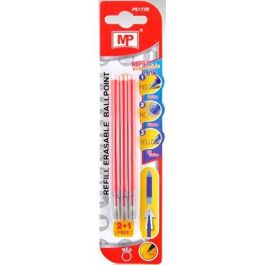 Recambio Bolígrafo Tinta Borrable Retráctil 0.7 mm Rojo Blíster 3 Ud Precio: 1.88999943. SKU: B1H8AZV97H