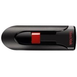 SanDisk USB Cruzer Glide 128GB USB 2.0 tipo A Negro/Rojo con Protección por Contraseña y Software SecureAccess