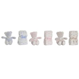 Peluche Manta Baby DKD Home Decor Rosa Azul 100 x 1 x 80 cm Set de 2 (3 Unidades) Precio: 46.49999992. SKU: B15WYCEH5J