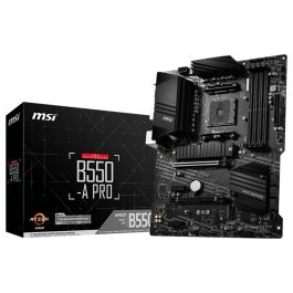 MSI B550-A PRO Placa Base AMD B550 Zócalo AM4 ATX DDR4 para PC, 911-7C56-076 Precio: 269.50000033. SKU: S7819278