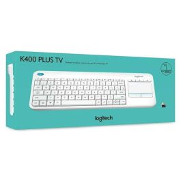 Teclado Logitech K400+ Blanco Qwerty Español QWERTY Precio: 42.50000007. SKU: S55080801