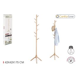 Confortime Perchero de Madera de Haya Natural, 175 cm de alto (6 Unidades) Precio: 85.49999997. SKU: B12Z8Y2BCF