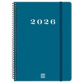 Finocam E10-155x212 mm Agenda Espiral My 2026, Semanario Vertical, Tapa Dura Azul, Formato A5, con Goma Elástica y Esquinas Microperforadas Finocam E10-155x212 mm Agenda Espiral My 2026, Semanario Vertical, Tapa Dura Azul, Formato A5, con Goma Elástica y Esquinas Microperforadas Precio: 6.69000046. SKU: B1JNEAF46V