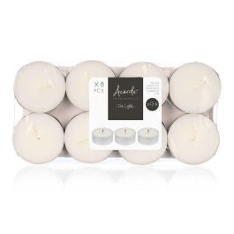 Set 8 Tea Light Maxi 9 Horas Acorde, 23x11.5x2 cm, Blanco (24 Unidades) Set 8 Tea Light Maxi 9 Horas Acorde, 23x11.5x2 cm, Blanco (24 Unidades)