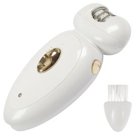 Cosmetic Club Máquina Depiladora Recargable Vallee Outlet para Piel Suave, Elimina Vello con Dos Cabezales y Dos Velocidades