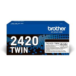 BROTHER pack de 2 cartuchos deToner negro de larga duracion tn2420twin/TN2420TWIN Precio: 146.4999998. SKU: S8402168