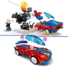 Lego Juego de Construccion Coche de Carreras de Spider-Man y Duende Verde Venomizado Marvel
