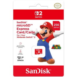 Nintendo Tarjeta de memoria Micro SD Express 256 GB para Nintendo Switch 2 NINSW2SDSAN Precio: 82.99000017. SKU: B1KCGR4PA3
