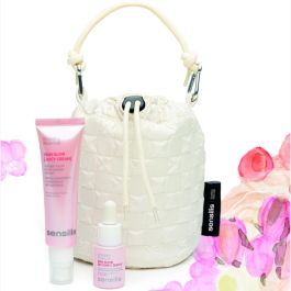 Sensilis SKIN GLOW JUICY CREAM Estuche 2 pz, Crema Facial Hidratante y Luminosidad con Vitamina F y Niacinamida