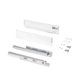Emuca Cajón exterior Protone 30kg con guías de extracción total y cierre suave, Altura 93mm, profundidad 450mm, Acero, Pintado blanco Precio: 26.94999967. SKU: B1DKCTLJ4N
