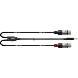 Cordial Cable Minijack Estéreo a 2 Xlr Hembra 1.8 M Precio: 13.50000025. SKU: B15AJC288P
