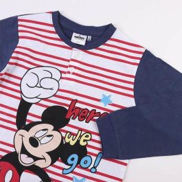 Pijama largo single jersey algodón mickey talla 3 años Pijama largo single jersey algodón mickey talla 3 años