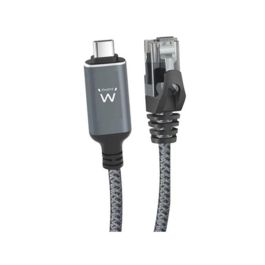 Ewent EC2001 Cable de red Ethernet Cat6 USB-C a RJ45 1.5m, Gigabit 1000Mbps, trenzado y conectores metálicos, para portátiles/tablets Precio: 17.5899999. SKU: B139HZZJBA