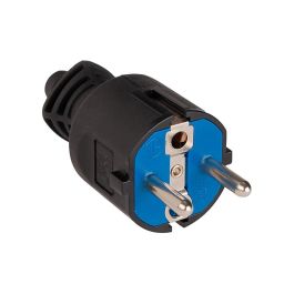 Solera Clavija 706c 2p+t 16A 250V PVC Negra IP44 con Sujetacables Abatible Precio: 3.50000002. SKU: S7911919