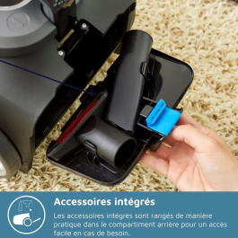 Philips FC9729/09 Aspiradora sin Bolsa PowerPro Expert - 650W - Rojo