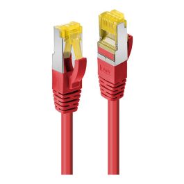 LINDY Cable Patch Cat7 S/FTP LSZH Rohkabel, Rojo, 5.00m