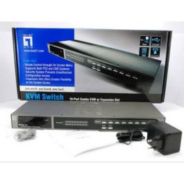 Level One KVM Switch 16 puertos COMBO