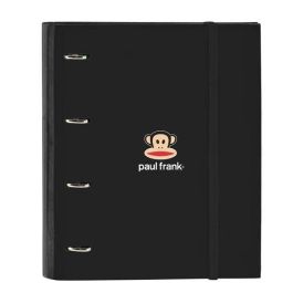 Carpeta de anillas Paul Frank Join the fun Negro 27 x 32 x 3.5 cm