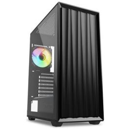 Sharkoon VK3 Torre Full Negra PC Gaming - Chasis con 3 Ventiladores Frontales 120mm y 1 Trasero, Soporte Discos 2.5/3.5" Precio: 74.50000008. SKU: B1499YQ7BK