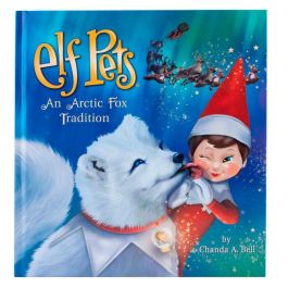 The Elf on the Shelf Set Cuento y Peluche Zorro Ártico Elf Pets, libro tapa dura y muñeco, español