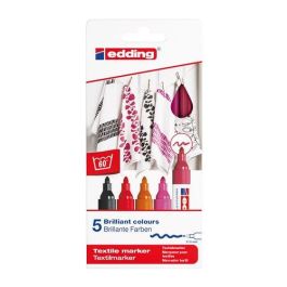 Marcador Textil Edding 4500 Caja De 5 (Col. Calidos) Precio: 10.50000006. SKU: B18GTFJGPS