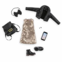 Corolle COR4062013610092 Vestimenta de Fiesta para Muñeca Maniquí de 28 cm - 7 Accesorios - A partir de 4 Años