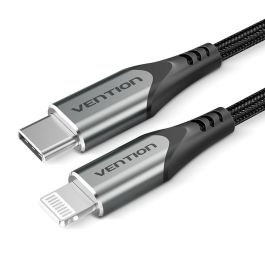 Cable Lightning Vention TACHF Gris 1 m Precio: 11.49999972. SKU: B17V53M5NC