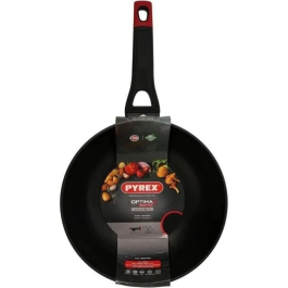 Pyrex Wok Aluminio Forjado Optima + 28 cm Antiadherente Inducción Precio: 29.79000035. SKU: S2701246