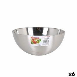 Ensaladera Quttin Plateado Ø 29,5 cm Acero (6 Unidades)