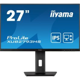 Iiyama Monitor 27" XUB2793HS-B7 IPS Full HD 1920x1080 100Hz Soporte Ajustable HDMI Mate Precio: 131.95000027. SKU: B1HYTFFRXV