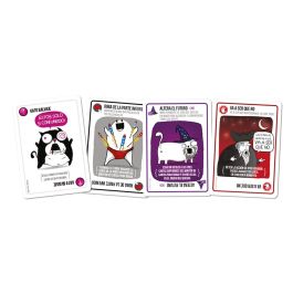 Exploding Kittens Party Pack Juego de Cartas de Ruleta Rusa Estratégica Edición Fiesta 2-10 Jugadores 120 Cartas Español +7 Años