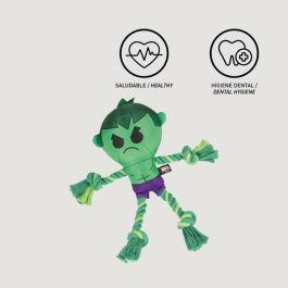 Cuerda dental para perro avengers hulk 8.0 x 13.0 x 26.0 cm Cuerda dental para perro avengers hulk 8.0 x 13.0 x 26.0 cm