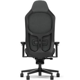 Fractal Design FD-CH-RE1F-01 Silla Gaming Refine Fabric Dark, Peso Máximo 125 kg, Respaldo y Reposabrazos Ajustables, Color Negro