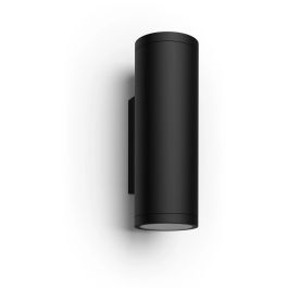Philips Hue White & Color Ambiance Appear Wandleuchte rund Schwarz 1200lm