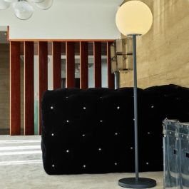 Lumisky LUM3666162001360 Lámpara de pie Luny Tall, Altura 150 cm, Base Metálica Diseño Escandinavo, LED Blanco Regulable