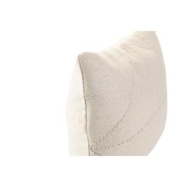 DKD Home Decor India 24 Cojín Crudo Bordado a Mano Algodón 30 x 50 cm (2 Unidades)