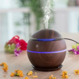 Mini Humidificador Difusor de Aromas Dark Walnut InnovaGoods Precio: 32.298046. SKU: V0101198