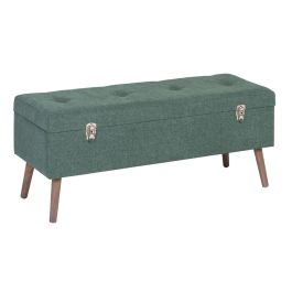 Baúl Tejido Sintético Madera Baúl Tejido Sintético Madera
