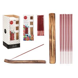 Set 50 Barras Incienso con Soporte de Madera Frutos Rojos - Acorde 12x28.5x2 cm (24 Unidades) Precio: 28.49999999. SKU: B1F846WYWW