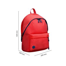 Mochila Antartik Basic Pack Con Bolsillo Para Portatil Granate 20 L 300x160x420 mm