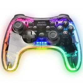 Mars Gaming MGP-24 Gamepad Inalámbrico 2.4GPRO RGB Translúcido Vibración Háptica Dual Multiplataforma PC PS3 PS4 XBOX Mars Gaming MGP-24 Gamepad Inalámbrico 2.4GPRO RGB Translúcido Vibración Háptica Dual Multiplataforma PC PS3 PS4 XBOX